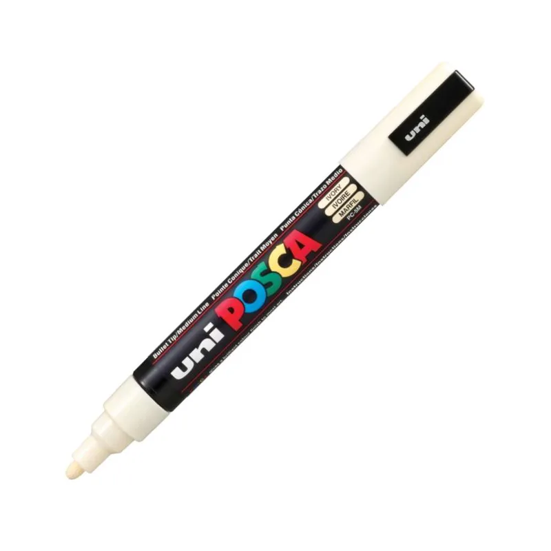 Μαρκαδόρος Posca Medium PC-5M Ivory 2.5mm Uni-Ball