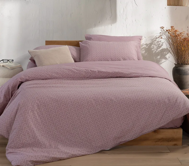 Σετ Σεντόνια Υπέρδιπλα 4 Τεμαχίων Nef-Nef Suspen Mauve 240x270