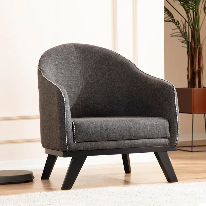 Μπερζέρα Leon - Anthracite 560Are2918 (90x82x75)