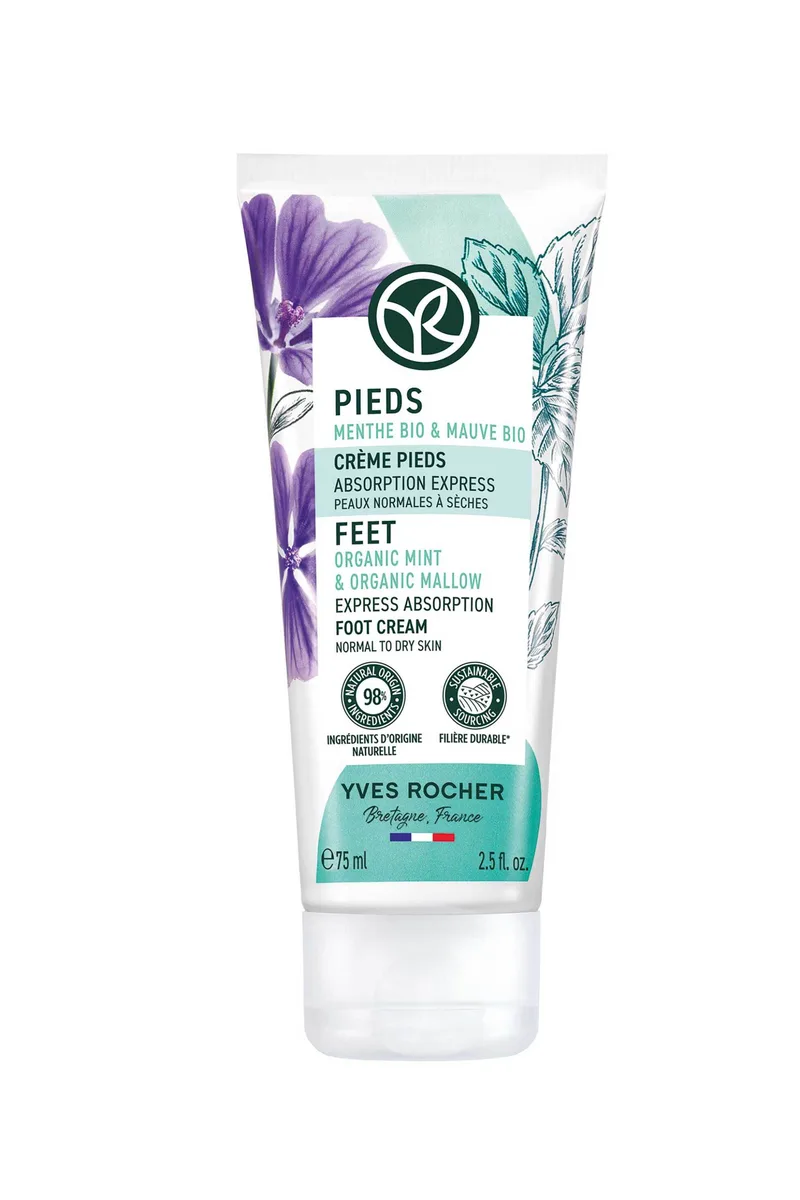 Yves Rocher Express Absorption Foot Cream 75 ml - 17424