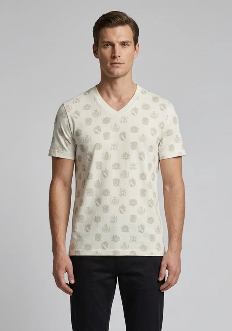 Thomas Burberry Μπλούζα Logo - 22722 12705 0002 Cream