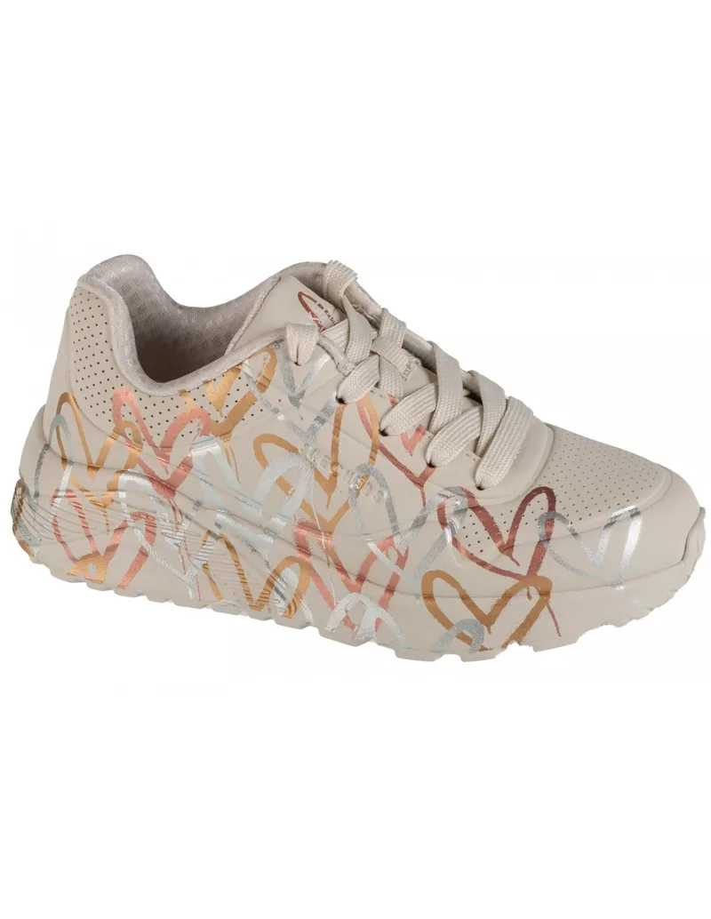 Skechers JGoldCrown Uno Lite Metallic 314067LNTMT