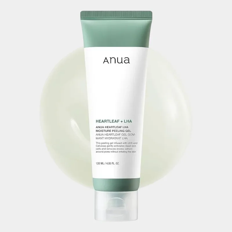 Anua Heartleaf LHA Moisture Peeling Gel Ηπιο ενυδατικό gel απολέπισης (Ανανεωμένη Συσκευασία) 120ml
