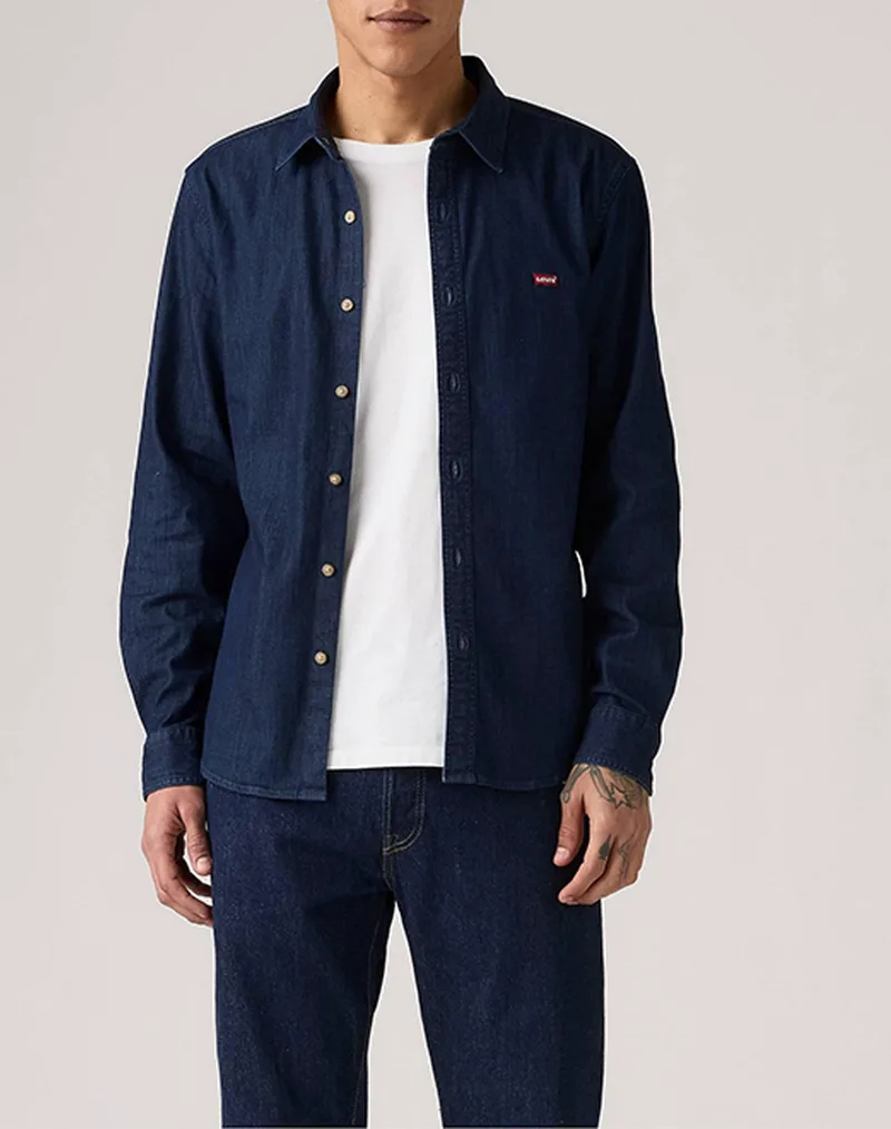 LEVIS LS BATTERY HM SHIRT SLIM 86625-0071-0071 DenimDarkBlue