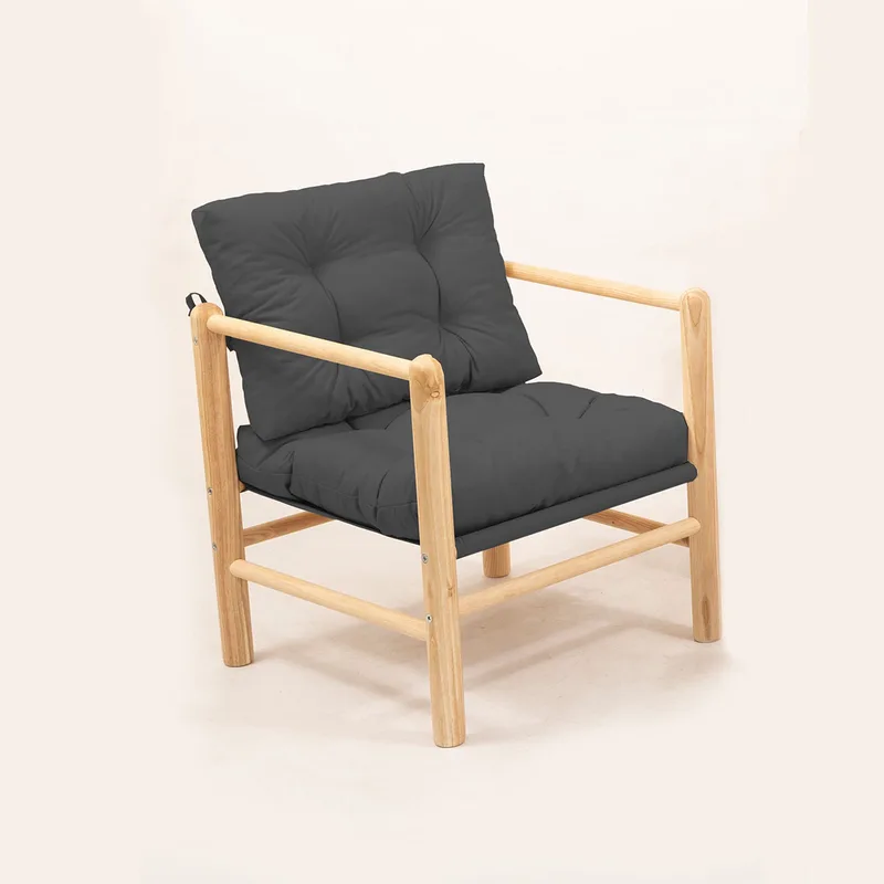 Πολυθρόνα Κήπου Myg03 - Anthracite 644Myd1167 (51x86x51)