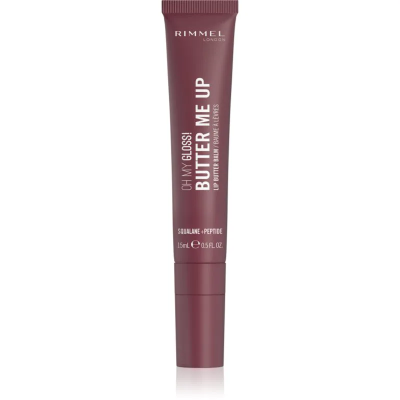 Rimmel Oh My Gloss! Butter Me Up ενυδατικό βάλσαμο για τα χείλη απόχρωση 003 Mellow Mocha 15 ml