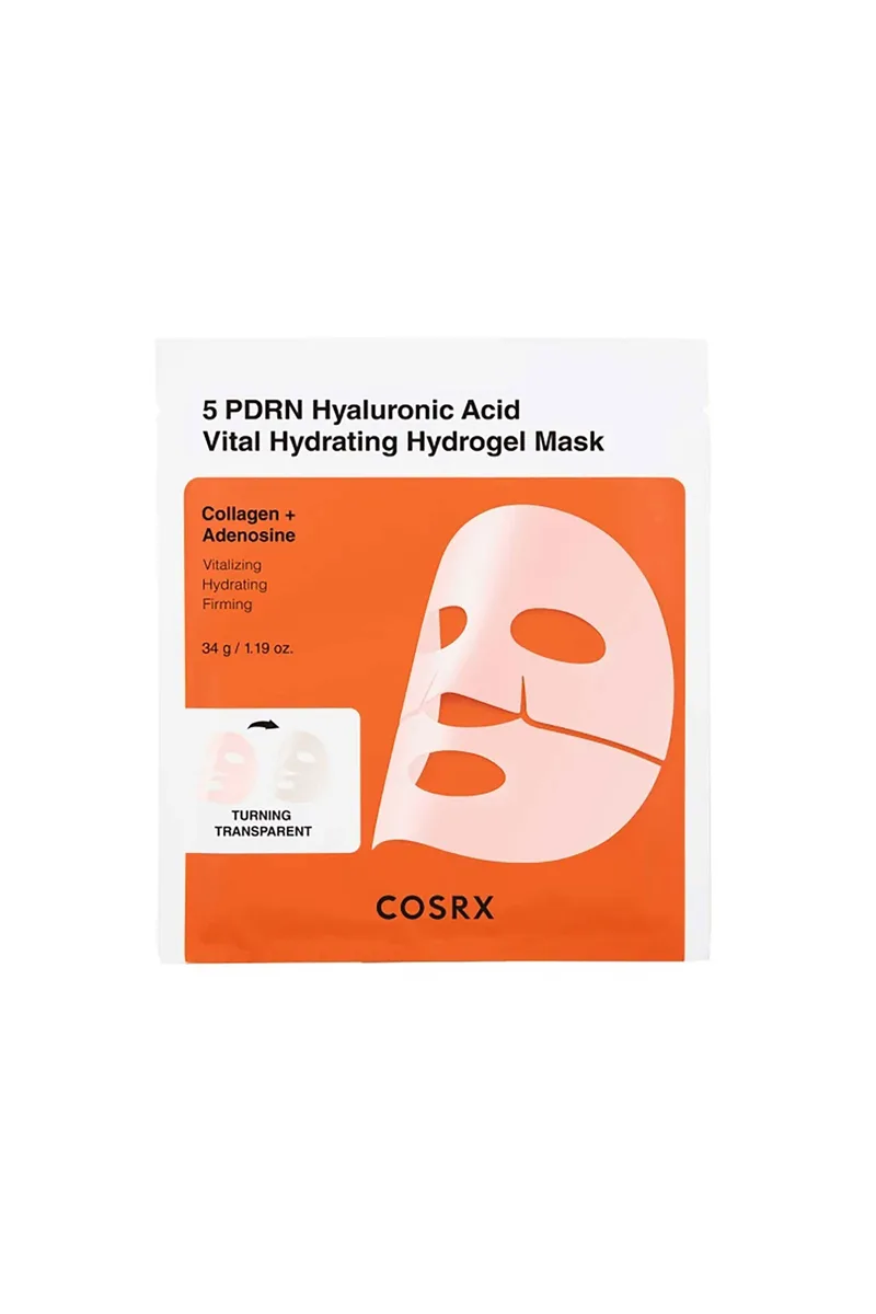 Cosrx 5 Pdrn Hyaluronic Acid Vital Hydrating Hydrogel Mask 34 gr - 8800311120907