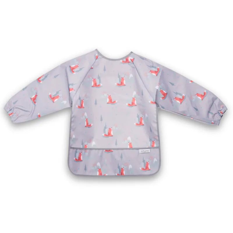 BabyOno Fox 2-4 y σαλιάρα με μακριά μανίκια 85x42 cm 1 τμχ