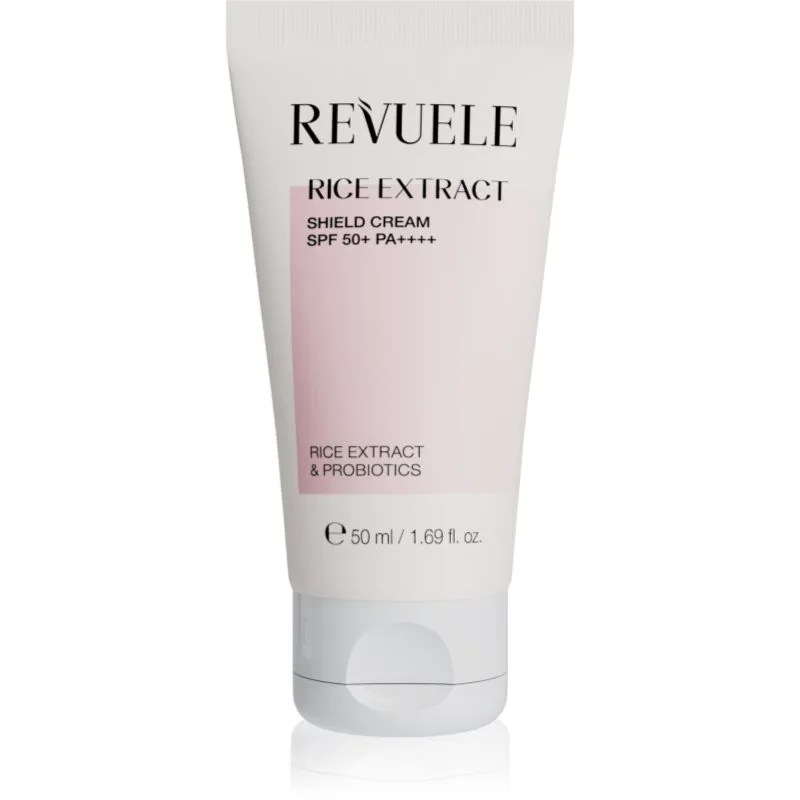 Revuele Rice Extract Shield Cream SPF 50+ PA++++ προστατευτική κρέμα προσώπου SPF 50+ 50 ml