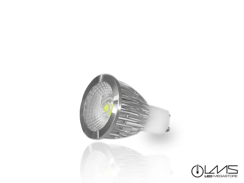 LED Σποτ GU10 1 Cob LED 5 Watt Θερμό Λευκό 05600