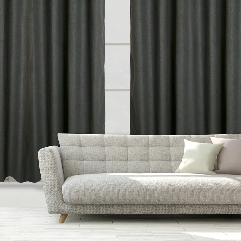 Κουρτίνα 140x270 Με Τρουκς Das Home 2261 Grey 140x270Υ