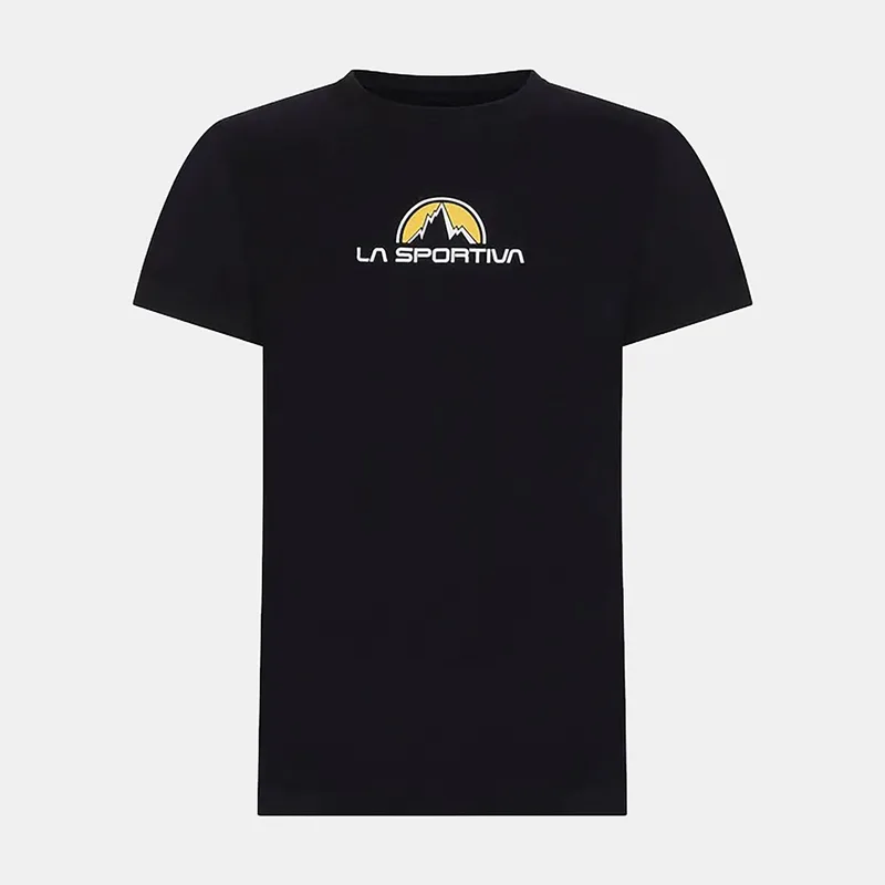 LA SPORTIVA FOOTSTEP T-SHIRT ΜΑΥΡΟ