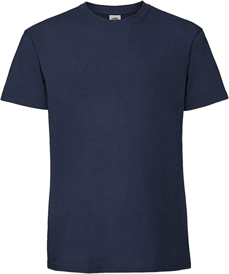 Ringspun Premium T-Shirt Iconic 195 Fruit of the Loom 61-422-0 Deep Navy