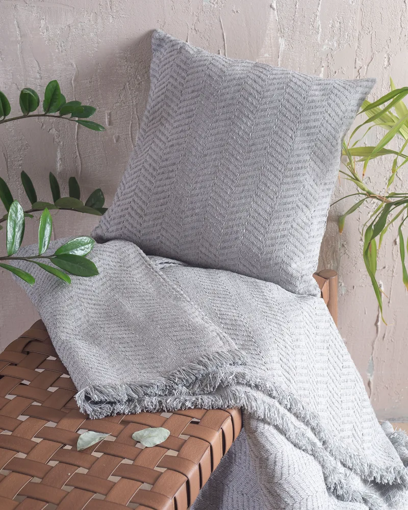 Ριχτάρι διθέσιου (180Χ240) Yard Grey, Rythmos Home