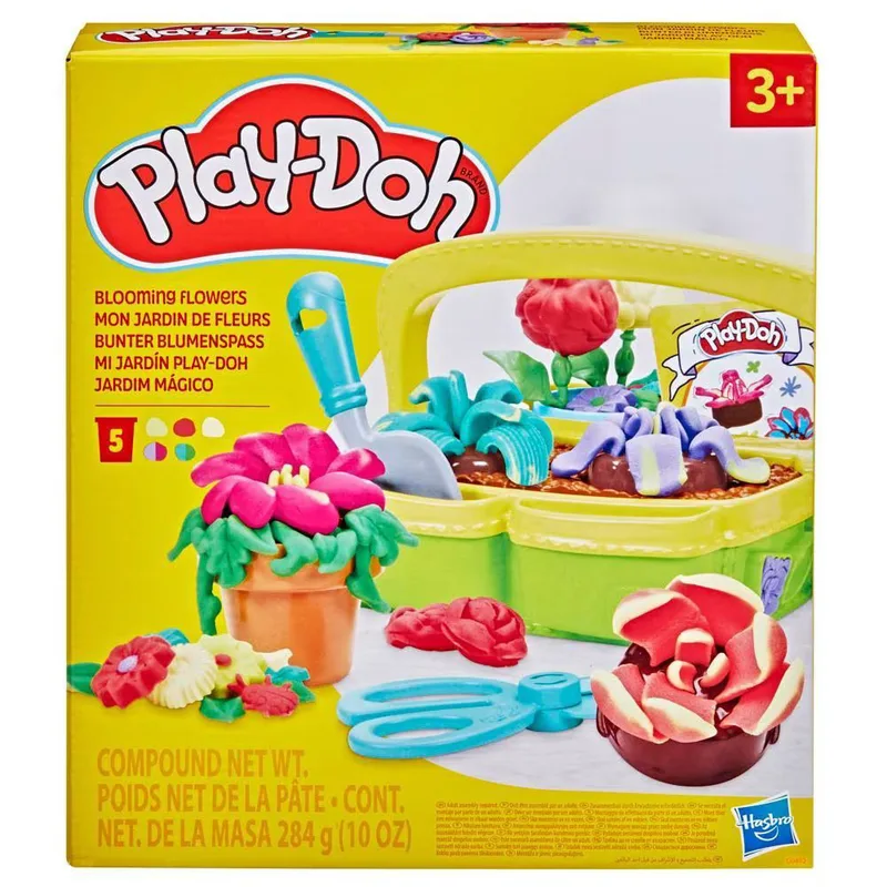 Σετ Πλαστελίνη Hasbro Play-doh Blooming Flowers Playet