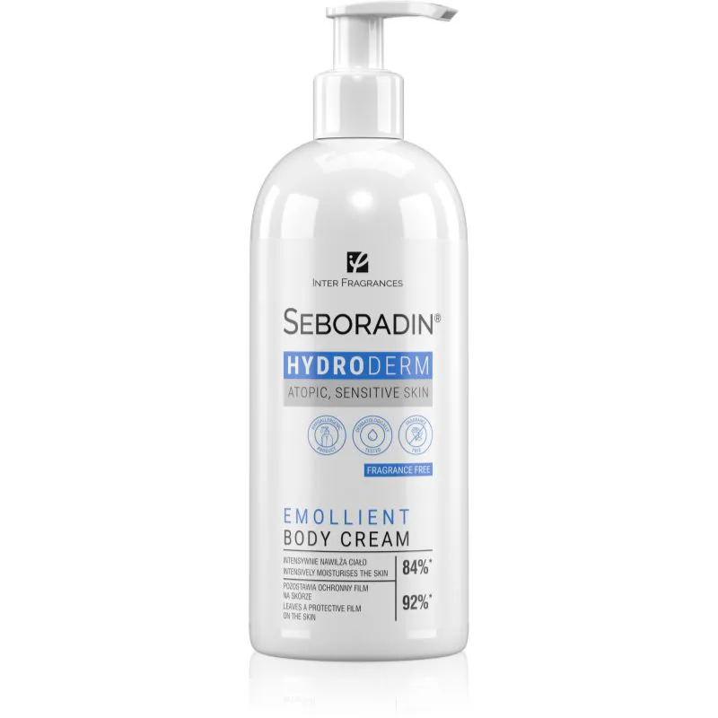 Seboradin Hydroderm Κρέμα σώματος για ξηρό και ευαίαισθητο δέρμα 400 ml
