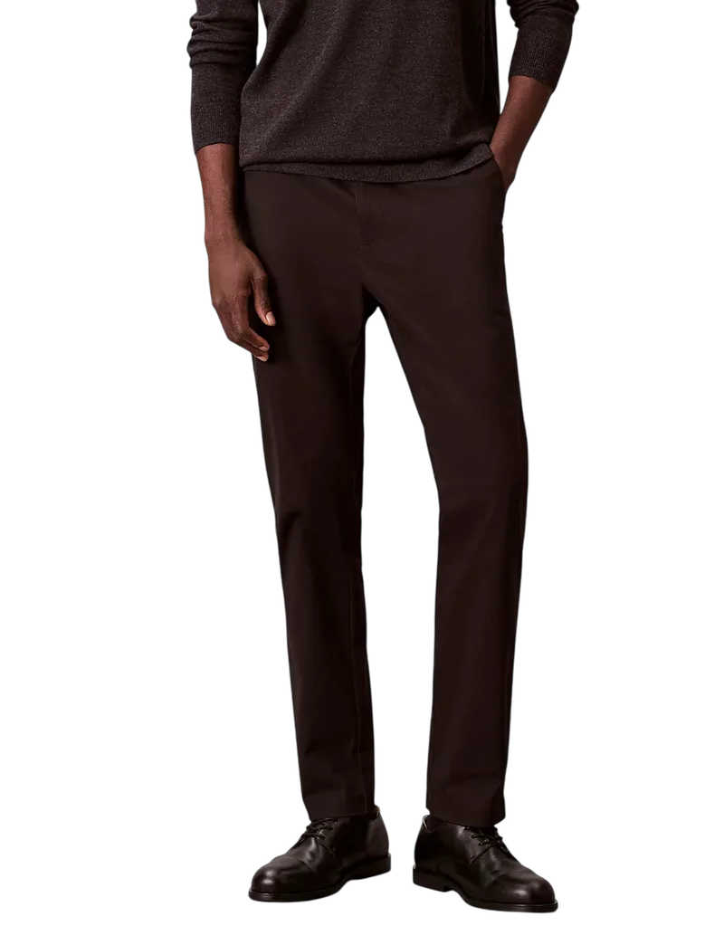 Ανδρικό Παντελόνι Μαύρο Calvin Klein LV04LD614G-UB1