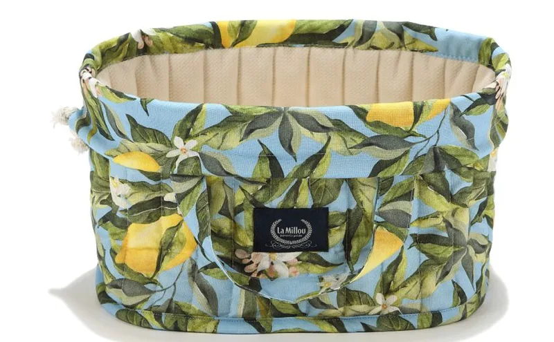 Mollet Quilted Diaper Organizer – Positano – Rafaello