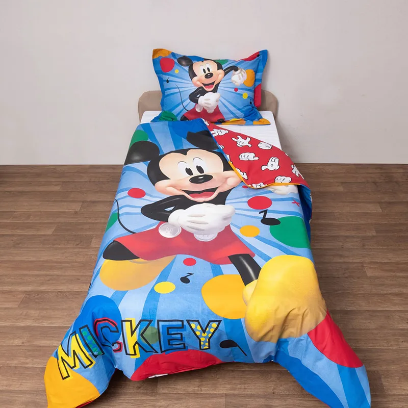 Παπλωματοθήκη Μονή (Σετ) 160X200 Viopros Ηρωες Mickey Πολύχρωμο (160x200)