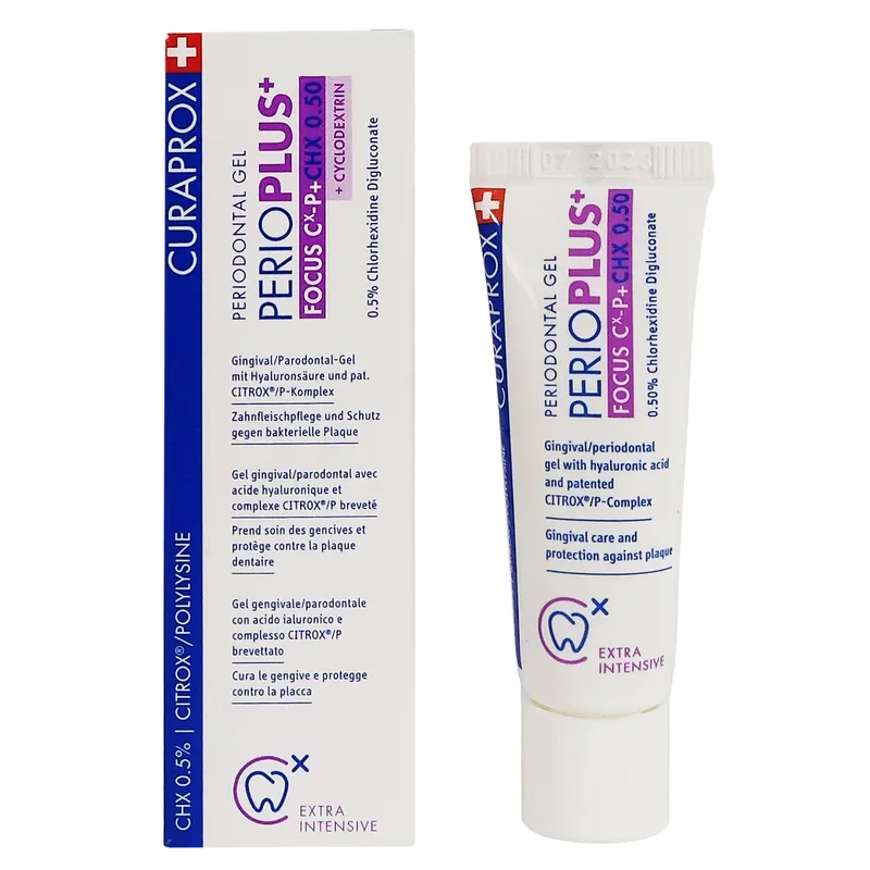 Curaprox Rerio Plus+ Focus Periodontal Gel Περιοδοντική Γέλη που Καταπολεμά τη Βακτηριακή Πλάκα 10ml