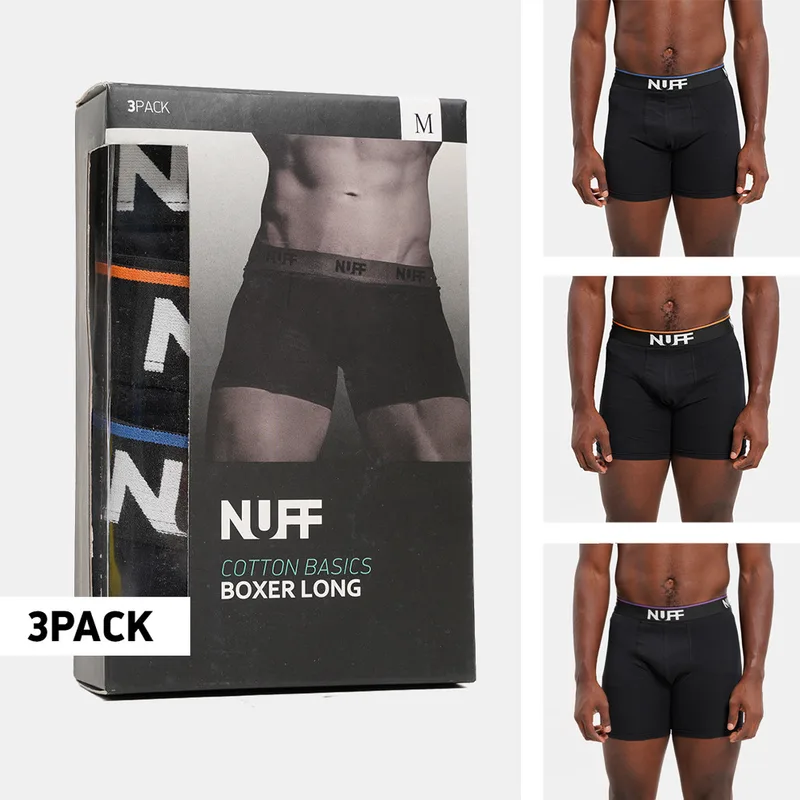 Nuff Tricol Stripe 3-Pack Ανδρικά Μποξεράκια (9000194453_1469)