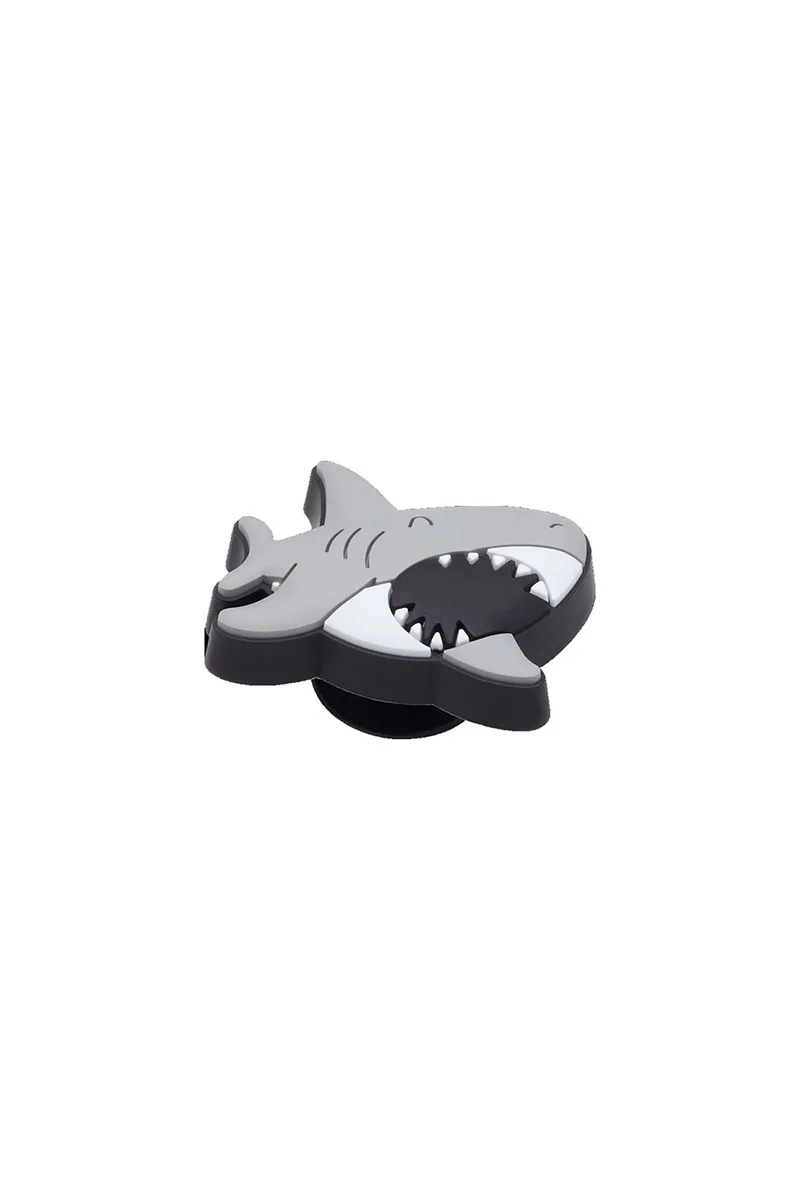 Crocs διακοσμητικo charm Jibbitz™ για clogs "Lil Shark" - E79113 Γκρι