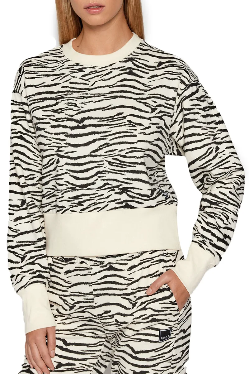Μπλούζα Μακρυμάνικη DKNY Animal Print DP1T8256-EN2 Γυναικείο