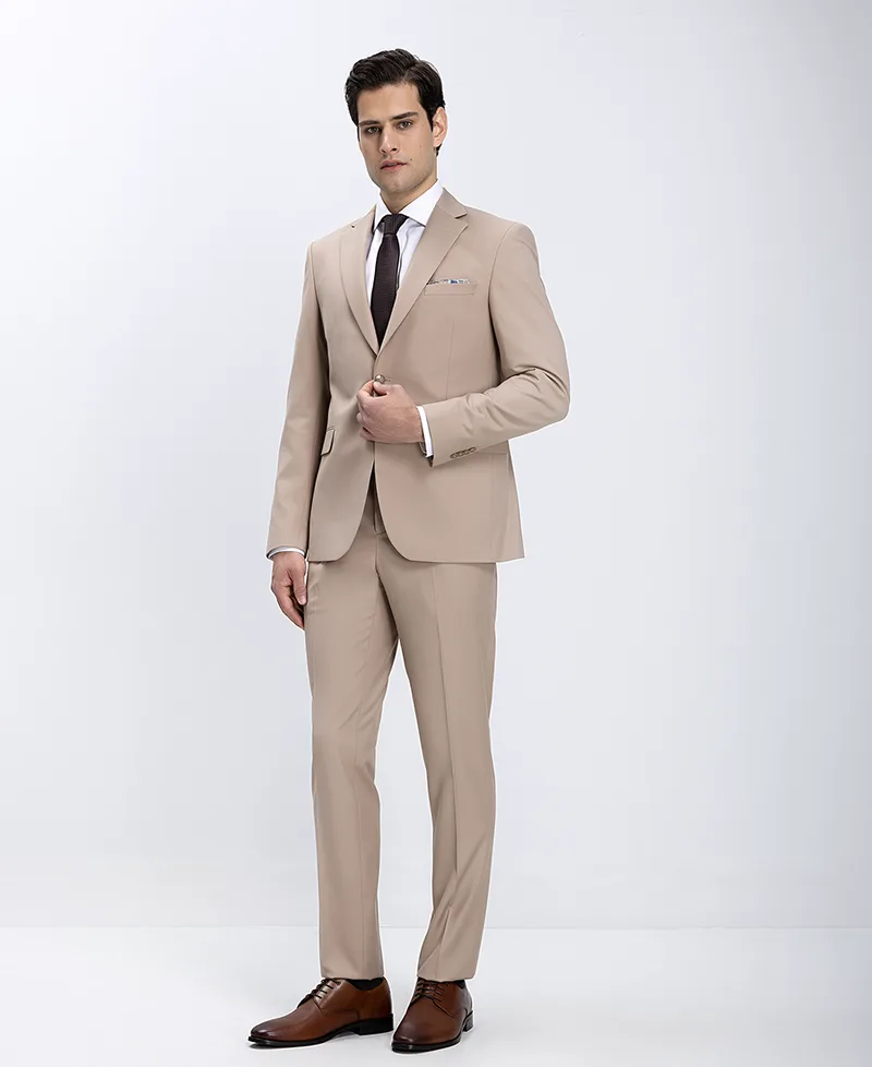 Ανδρικό Κοστούμι Modern Fit Με Πέτο Notch Modern Fit