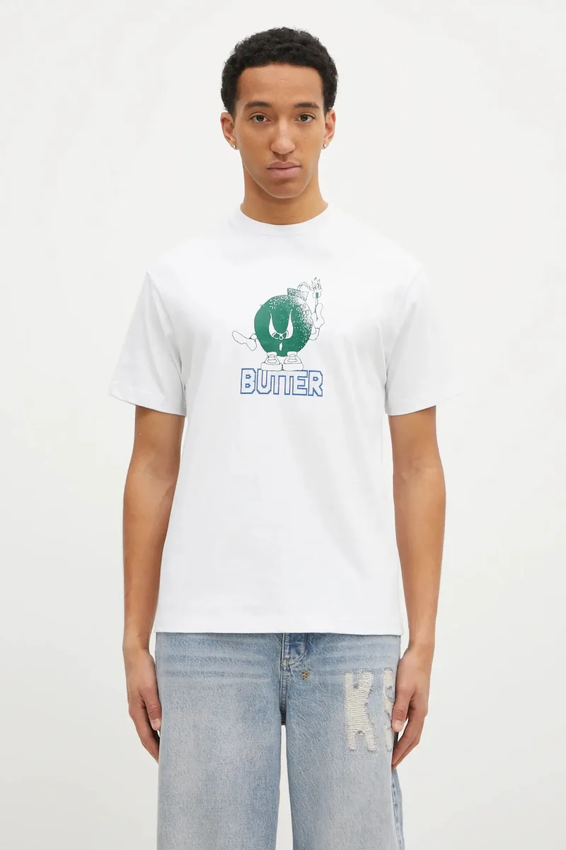 Βαμβακερό μπλουζάκι Butter Goods Bomb Tee