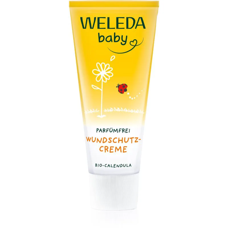 Weleda Baby βρεφική κρέμα καλέντουλας για την περιοχή της πάνας χωρίς άρωμα 75 ml