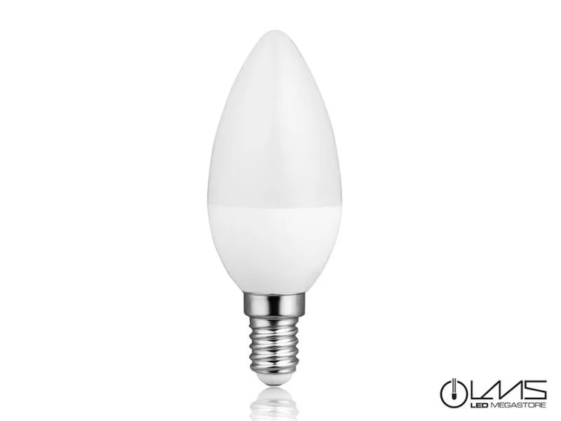 Κεράκι Led LEDITO E14 6 Watt 230V Λευκό Ημέρας 06025