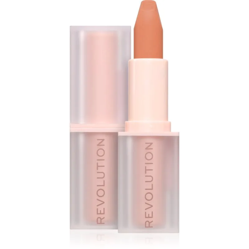 Revolution Lip Allure Soft Satin Lipstick Κρεμώδες κραγιόν με σατέν φινίρισμα απόχρωση Lover Nude 3.2 γρ