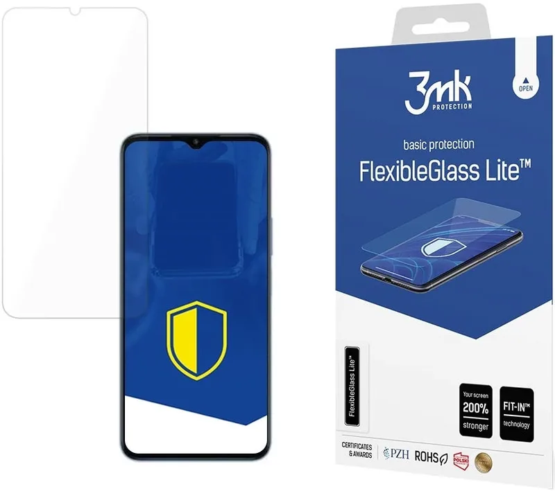 3MK Flexible Glass Lite - Αντιχαρακτικό Υβριδικό Προστατευτικό Γυαλί Οθόνης - Honor 70 Lite (5903108538213)