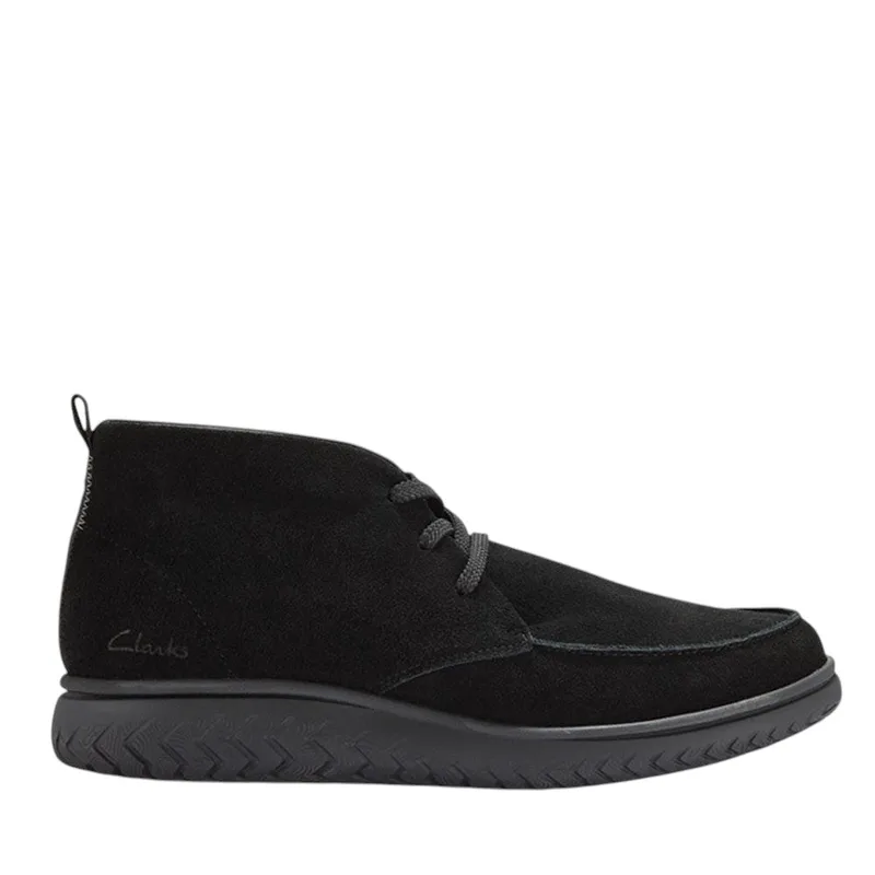 CLARKS Relaxlite Moc Μποτάκι 41-46 - ΜΑΥΡΟ