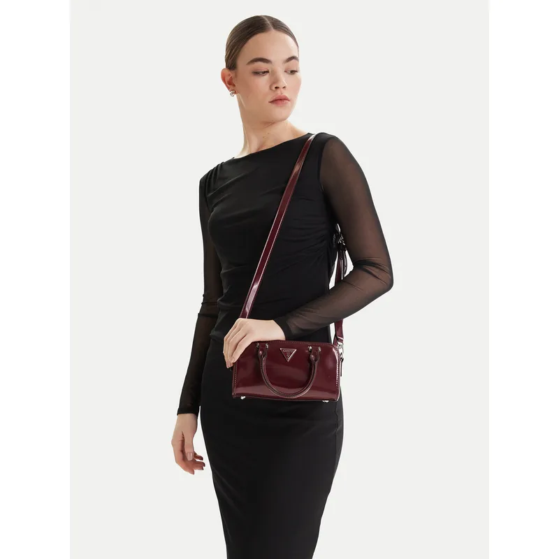 Τσάντα Guess Arnela Mini HWNY94 96740 Μπορντό