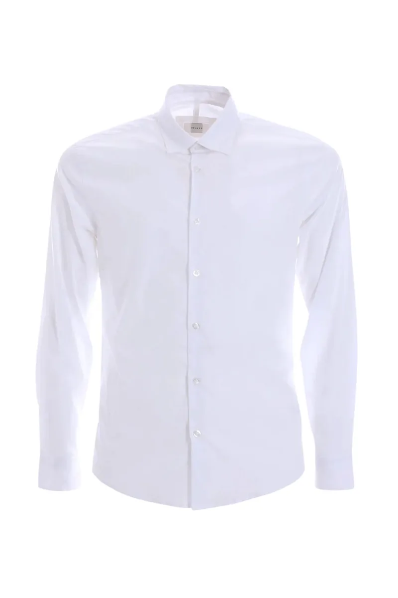 SEINSE Πουκάμισα CAMICIA M/L - ΑΣΠΡΟ-CC001SS-WHITE