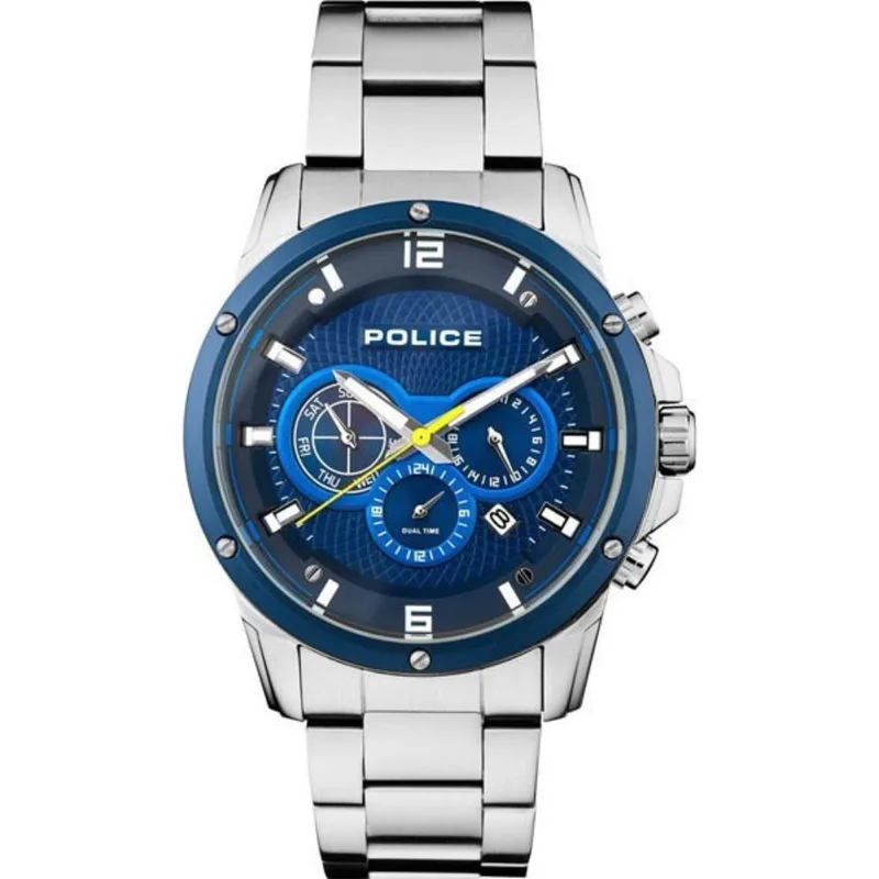 Ρολόι Ανδρικό Stainless Steel ,Chronograph , Police , κωδ. 15525JSTBL/03M