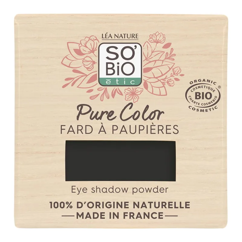 LÉa nature so bio étic Pure Color Eyeshadow 05 Noir onyx (3 g)