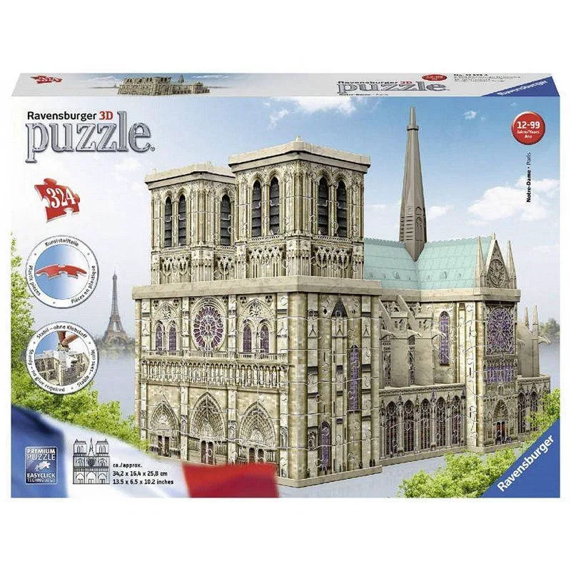 Ravensburger 3D Puzzle Maxi Νοτρ Νταμ - Notre Dame