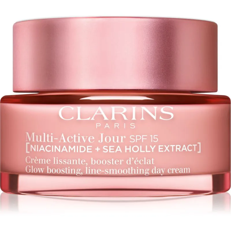 Clarins Multi-Active Day Cream SPF 15 λειαντική κρέμα για φωτεινότητα SPF 15 50 ml