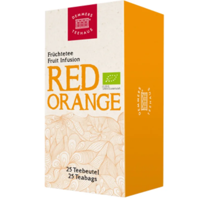 Demmers teehaus Quick-T Organic Blood Orange Herbal Tea 75 g