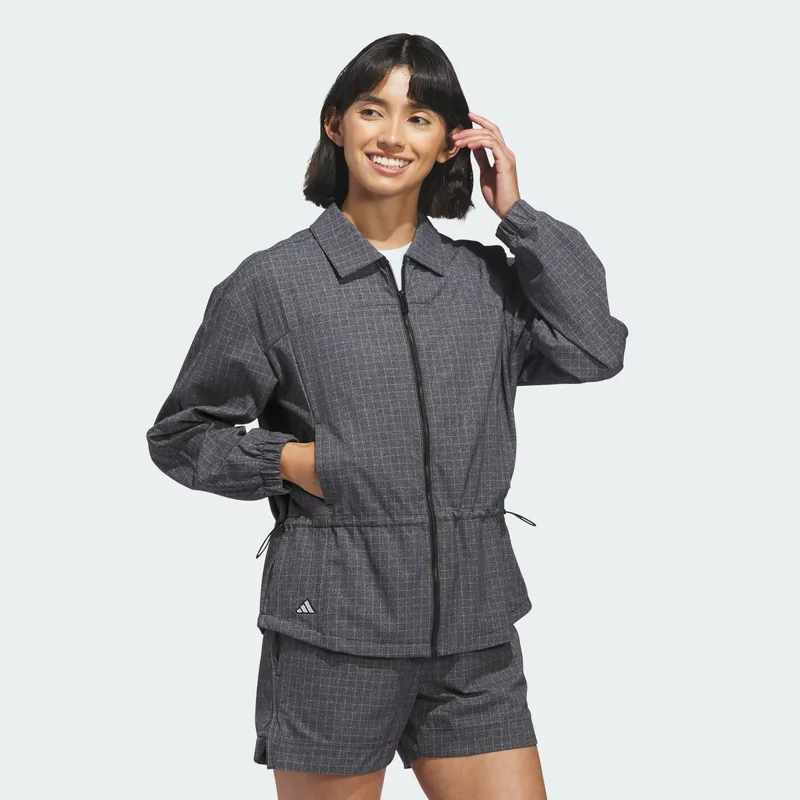 adidas W Ultimate365+ Peplum Grid Jacket (9000268462_1469)