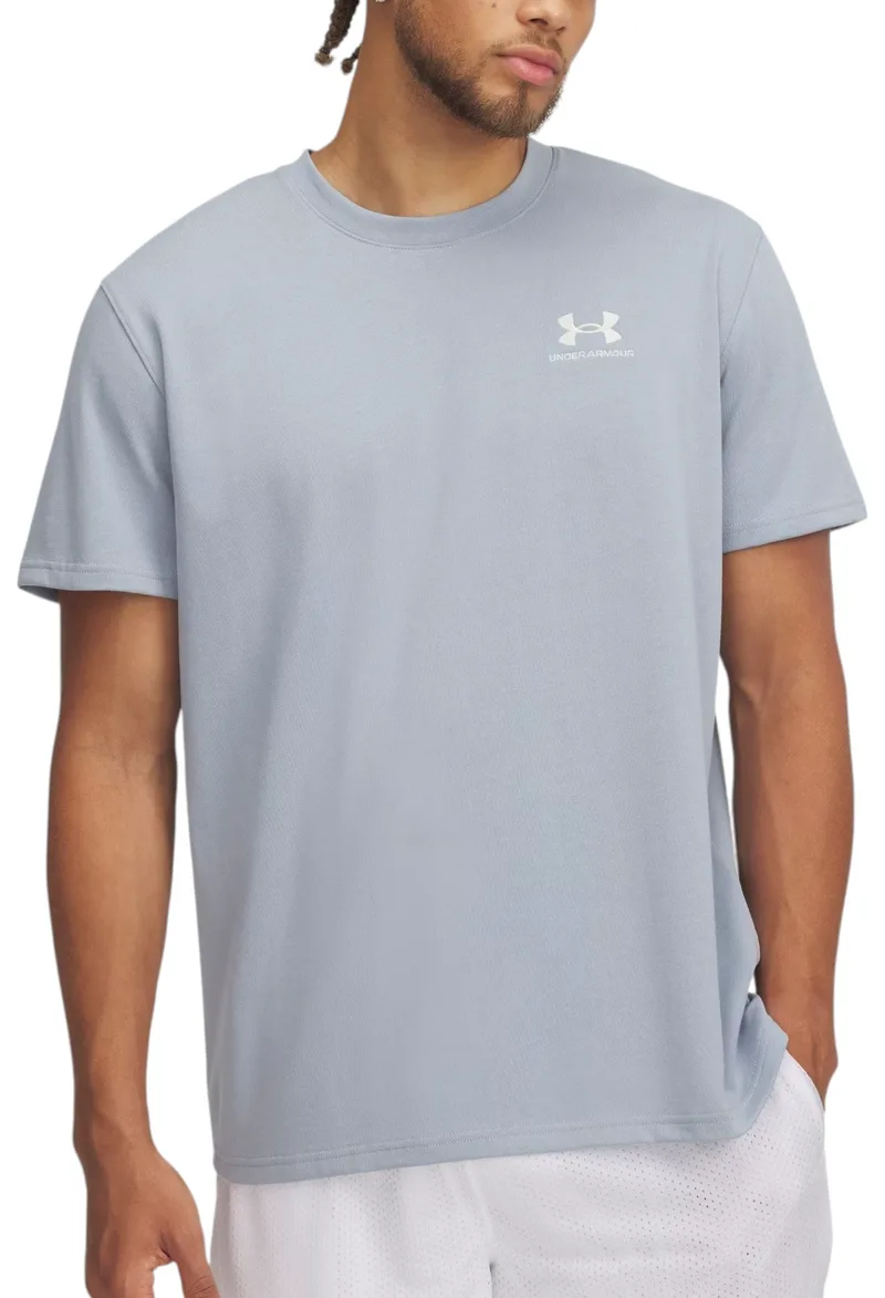 Μπλούζα Κοντομάνικη Under Armour Logo EMB Heavyweight 1373997-465 Ανδρικό
