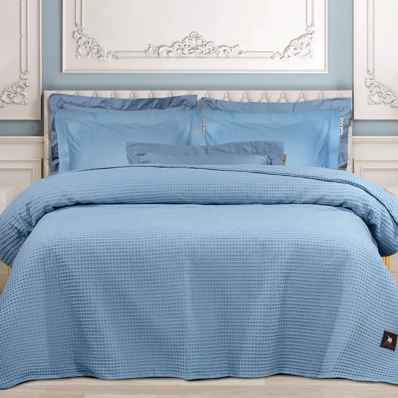 Κουβέρτα Πικέ Υπέρδιπλη 220x240 Greenwich Polo 3457 Blue 220x240