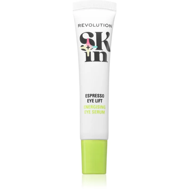 Revolution Skincare Skindividual Go Gentle Eye Lift 5% Caffeine Energising Eye Serum ορός για περιοχή των ματιών με καφείνη 15 ml