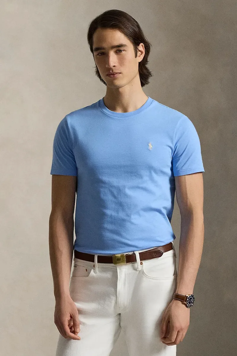 Polo Ralph Lauren T-shirt basic ανδρικό βαμβακερό