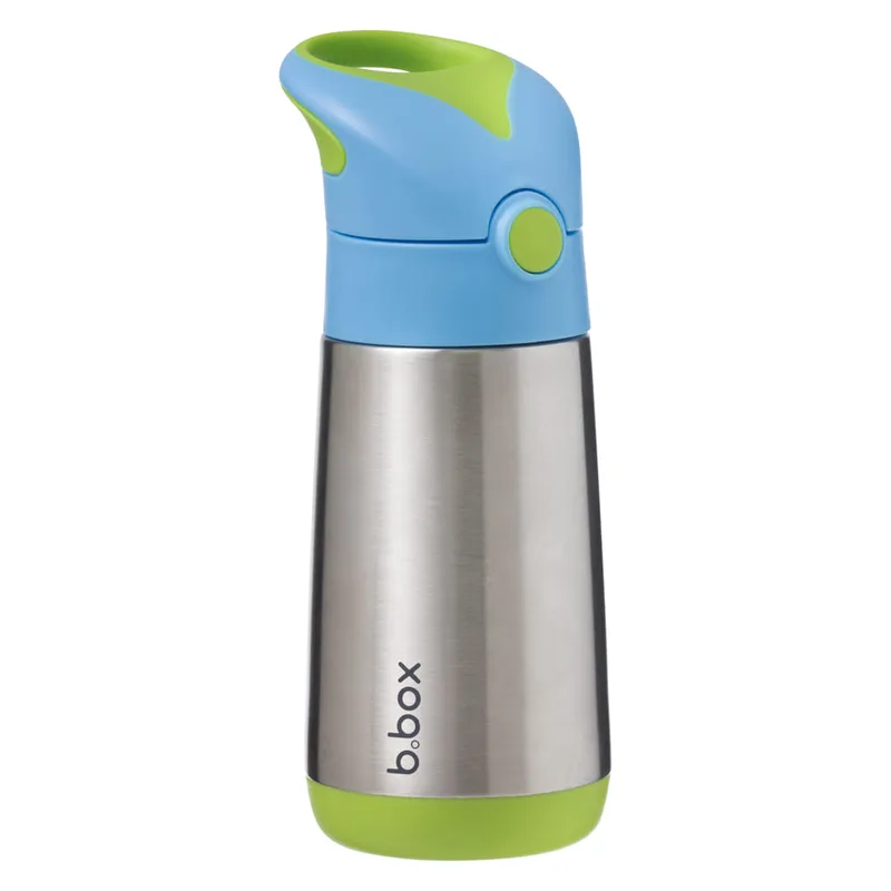 B.Box Ισοθερμικό Παγούρι Με Καλαμάκι Insulated Drink Bottle 350ml Ocean Breeze