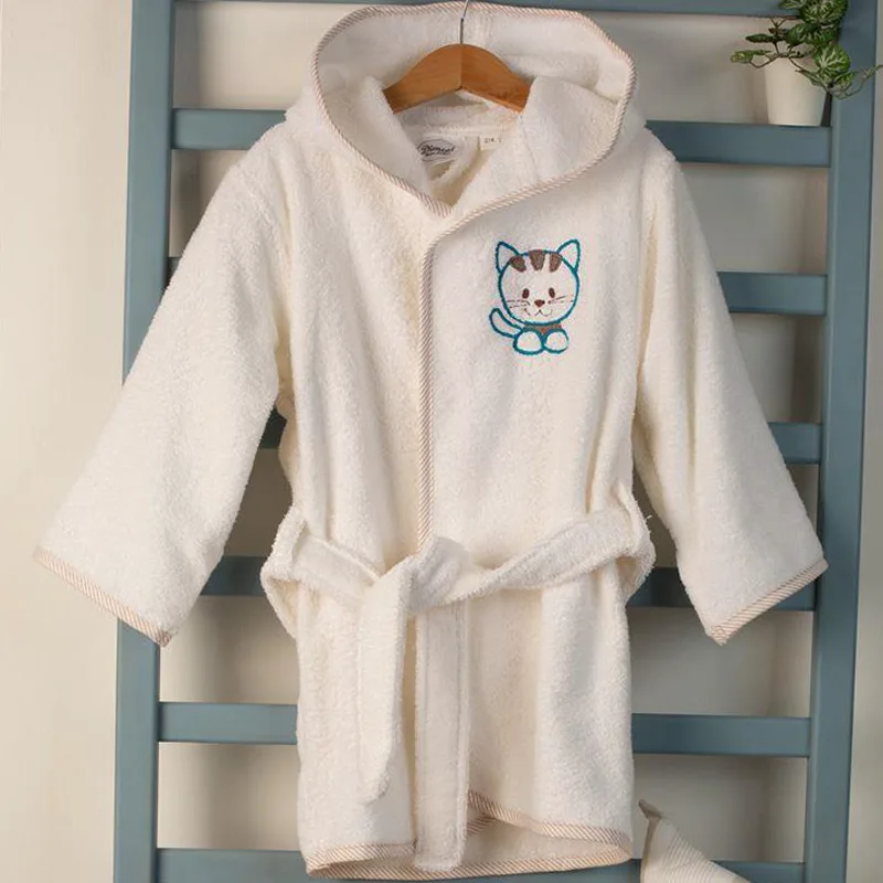 Παιδικό Μπουρνούζι Dimcol Kitty 137 White - 4-6 ΕΤΩΝ
