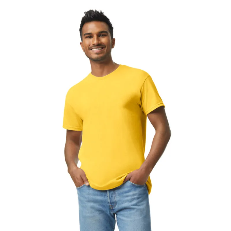 Μονόχρωμο βαμβακερό t-shirt - Daisy