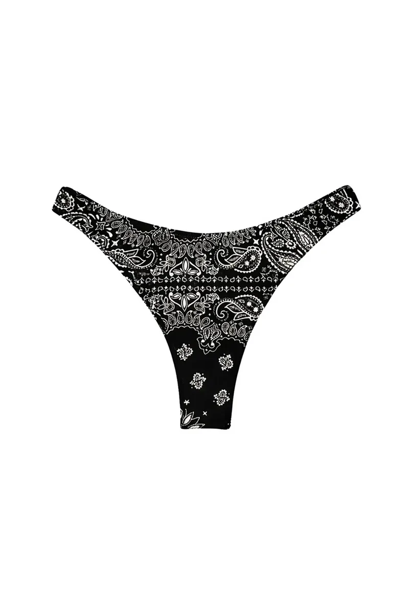 MC2 Saint Barth γυναικείο μαγιό μπικίνι σλιπ "Naomi" - NAO0001-03518L Ασπρόμαυρο